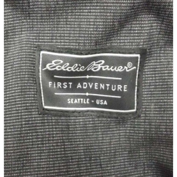 Eddie Bauer Diaper Bag First Adventure Mercer Convertible Backpack Gray - Picture 4 of 5